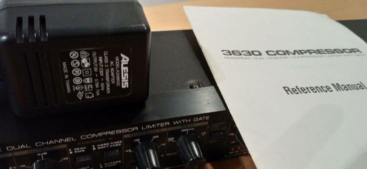 Alesis 3630 Compressor with orig. box+power+manual - Image5