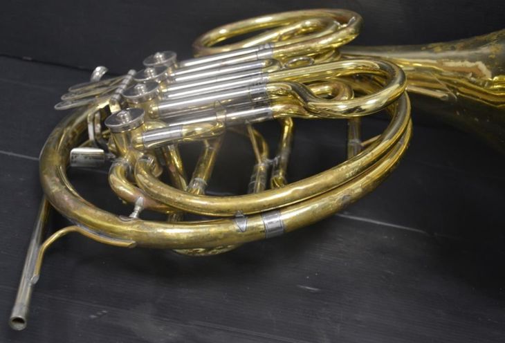 Trompa Doble Sib/Fa Yamaha 561 en buen estado - Imagen6