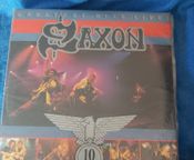 SAXON 10 Years plus grands succès live double vinyle
 - Image