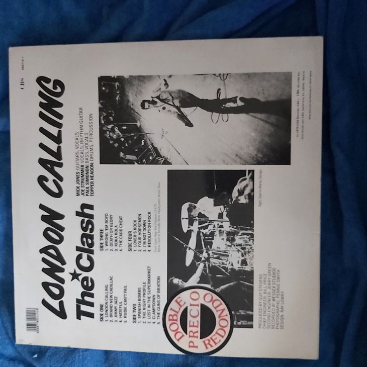 Vinilo doble THE CLASH "London calling" - Imagen2