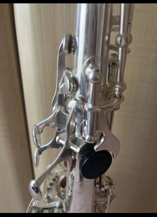 Saxofón soprano Si b plata - Imagen6