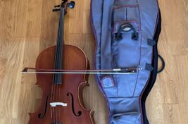 Violonchelo 1/2 con funda y arco - Image